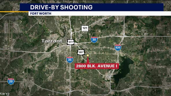 Fort Worth child hurt in drive-by shooting