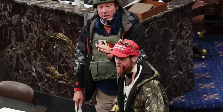 Grapevine veteran who entered Senate chamber on Jan. 6 found guilty