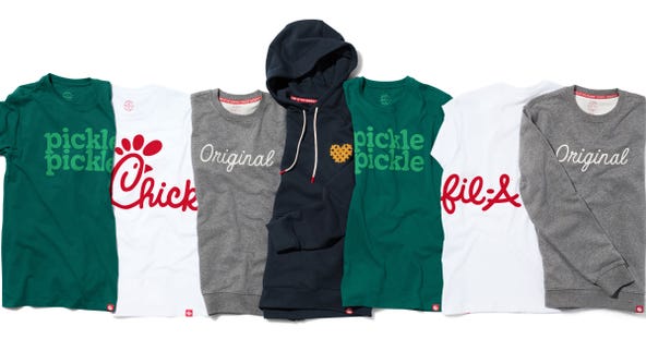 Chick-fil-A selling 1st-ever merchandise collection inspired by menu items