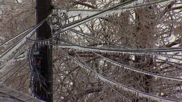 Dallas weather: Some in North Texas dealing with power outages because of the ice