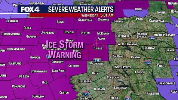 Dallas Weather: Ice Storm Warning for Dallas-Fort Worth brings more traffic, infrastructure concerns