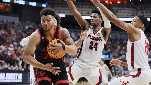 No. 1 overall seed Alabama knocked out of NCAA Tournament by San Diego State