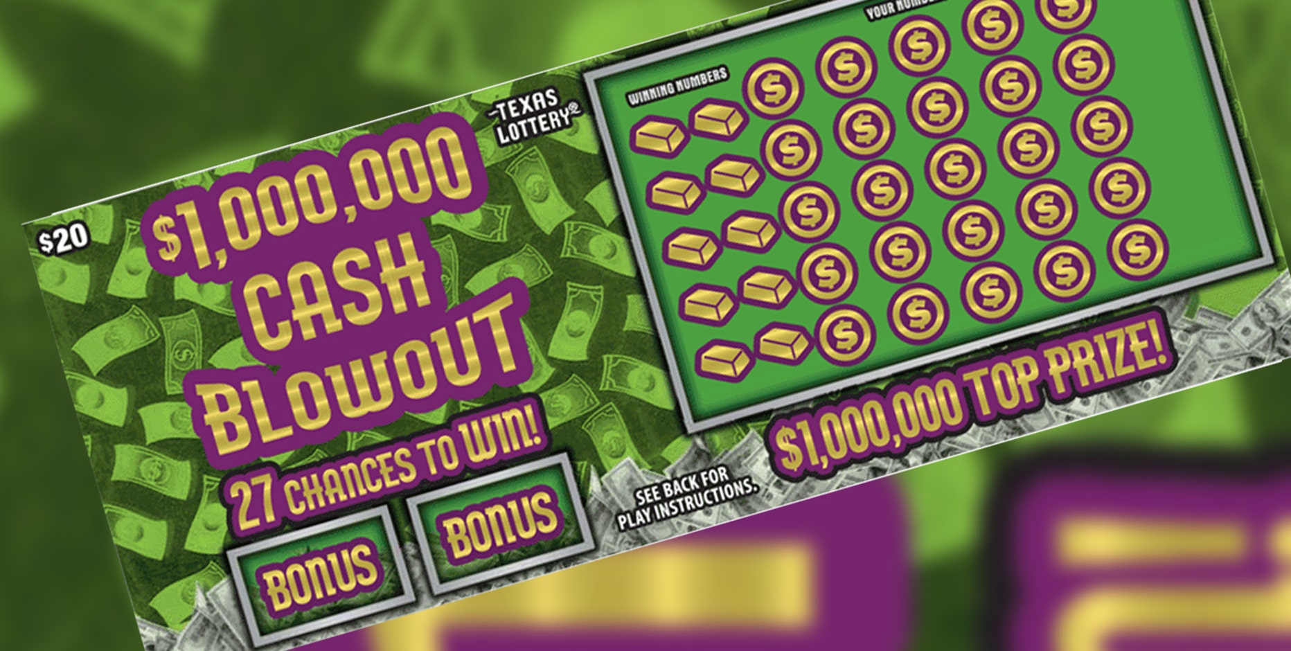 1M lottery ticket sold in Texas needs to be claimed by next month