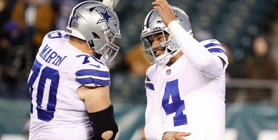 Report: Cowboys restructure Prescott, Martin contracts, create $30M in cap room