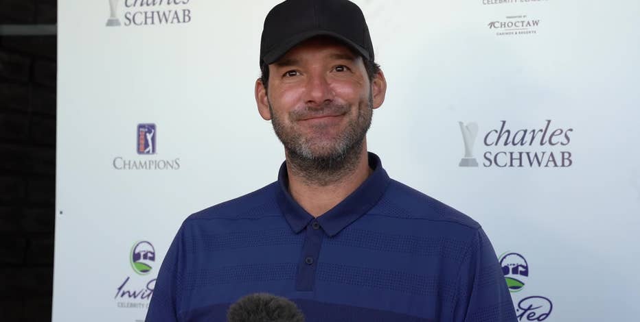 Tony Romo wins celebrity golf tournament in Irving
