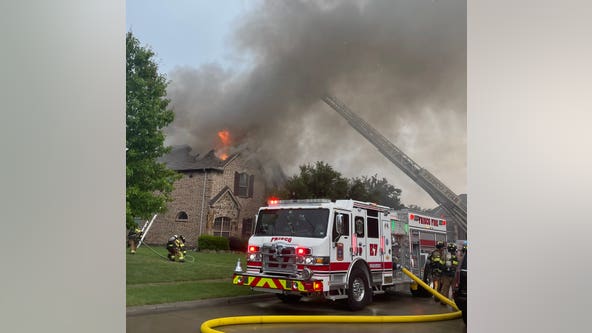 Lightning believed to cause 3 house fires in Frisco