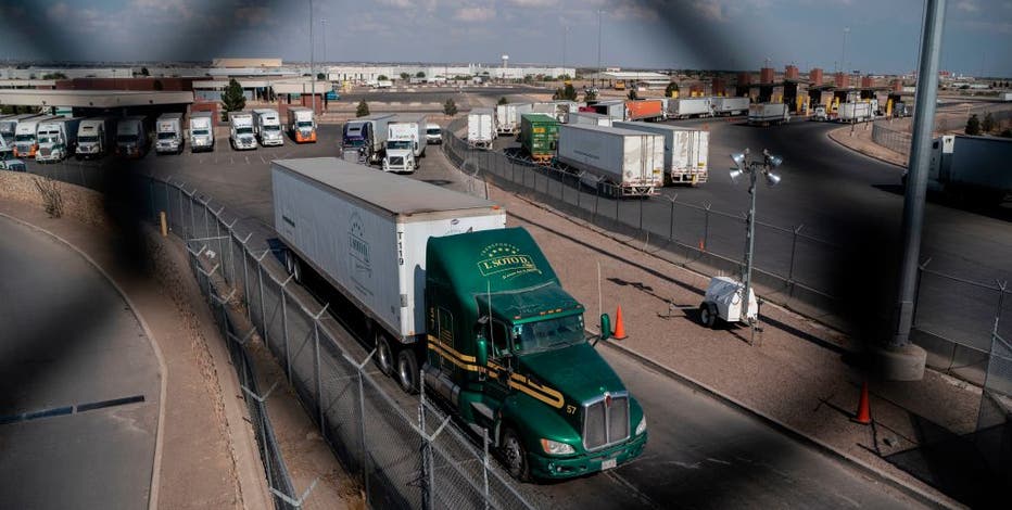 Mexico says renewed Texas truck inspections at border delaying freight shipments