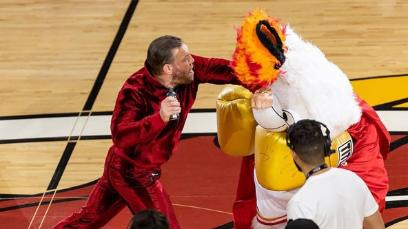 Conor McGregor sent Miami Heat mascot to hospital with punch: report
