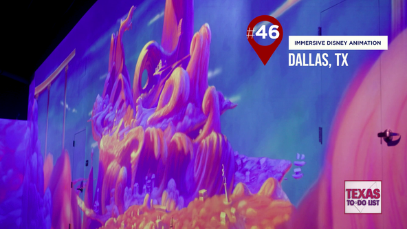 Texas To-Do List: Immersive Disney Animation at the Lighthouse Artspace
