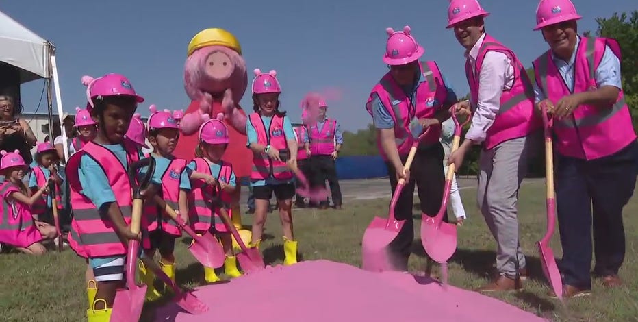 Peppa Pig theme park breaks ground in North Richland Hills