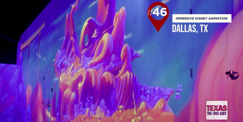 Texas To Do List: Immersive Disney Animation at the Lighthouse Artspace