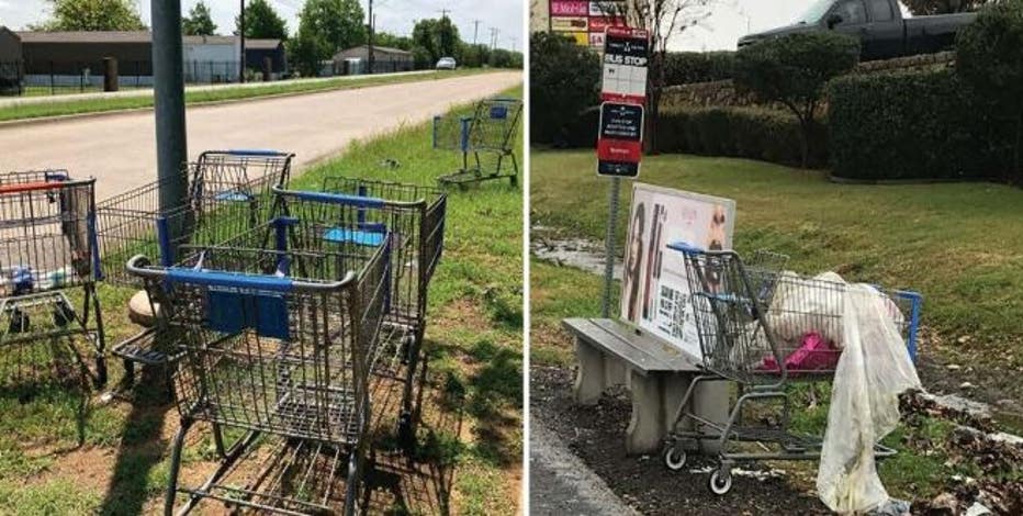 Fort Worth's abandoned shopping cart crackdown now in effect
