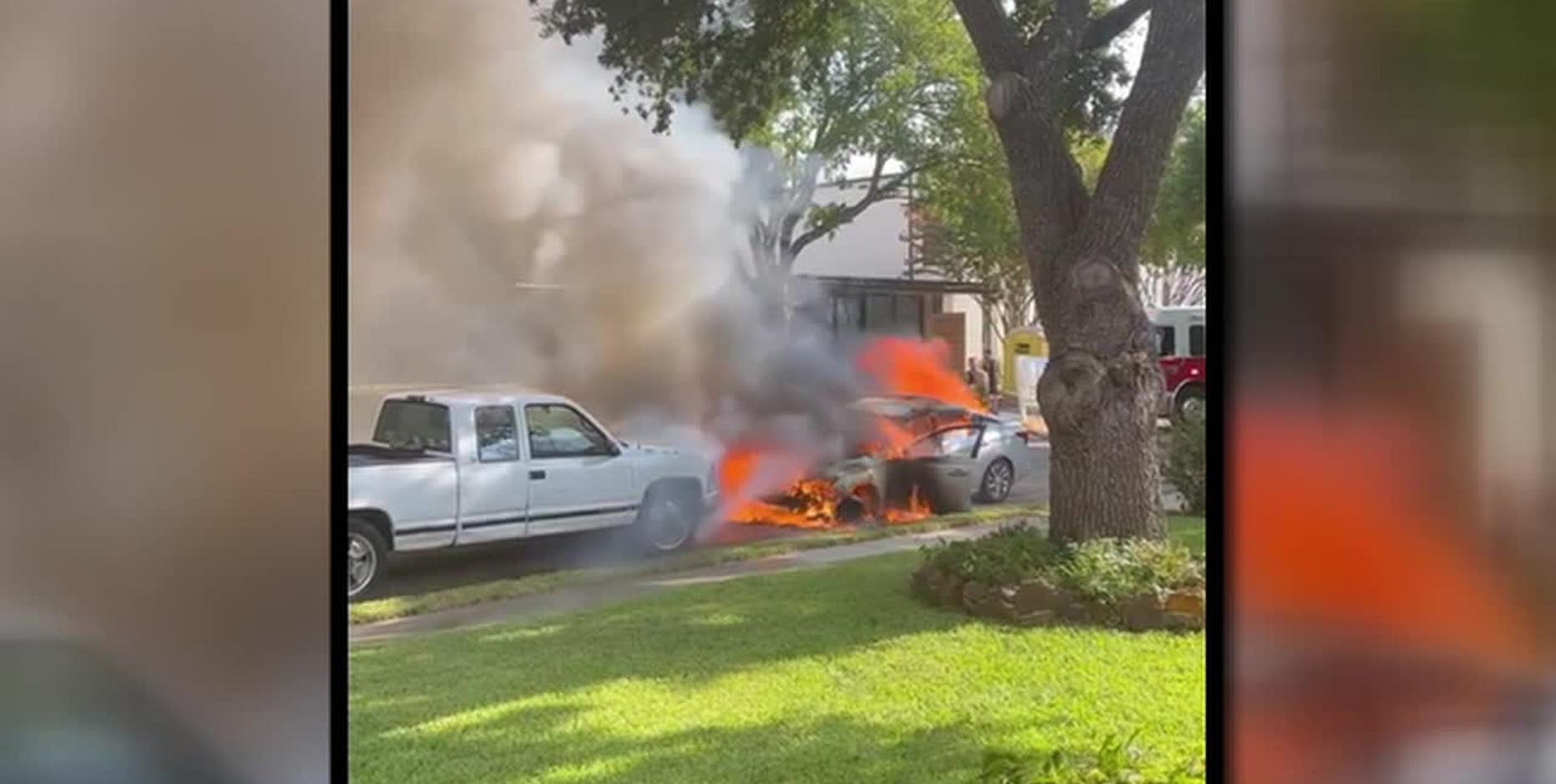 Paralyzed Dallas man pulled from burning car by stranger