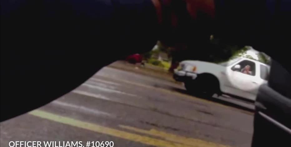Dallas police release video of officer-involved shootout with murder suspect