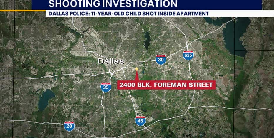 11-year-old shot at South Dallas apartment complex