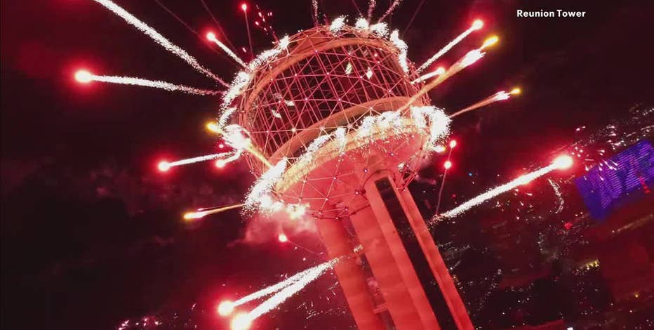 Dallas New Year's Eve fireworks show will be at Reunion Tower again for 2024