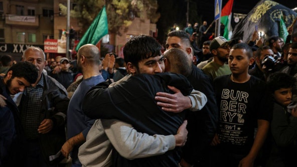 Israeli military says 10 Israelis, four Thai nationals, have been released by Hamas