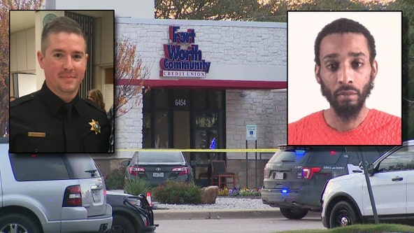 Video shows Tarrant County deputy's shootout with suspect at Fort Worth credit union