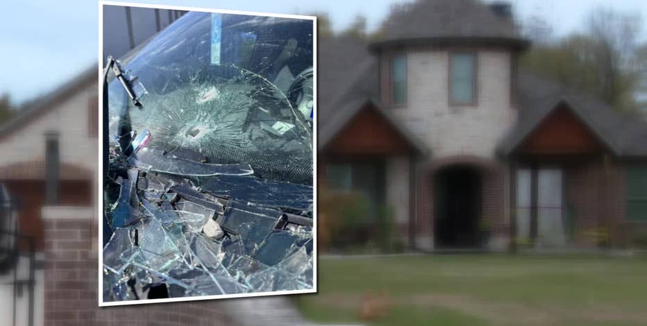 Wife thankful husband is alive after he crashed into Seagoville home and was shot by homeowner