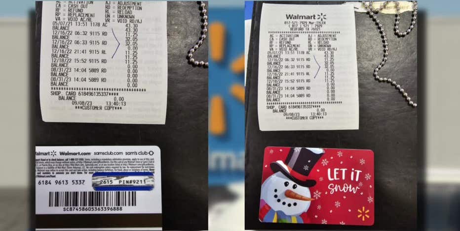 On Your Side: Euless woman says Walmart gift card was drained; others experience similar issue