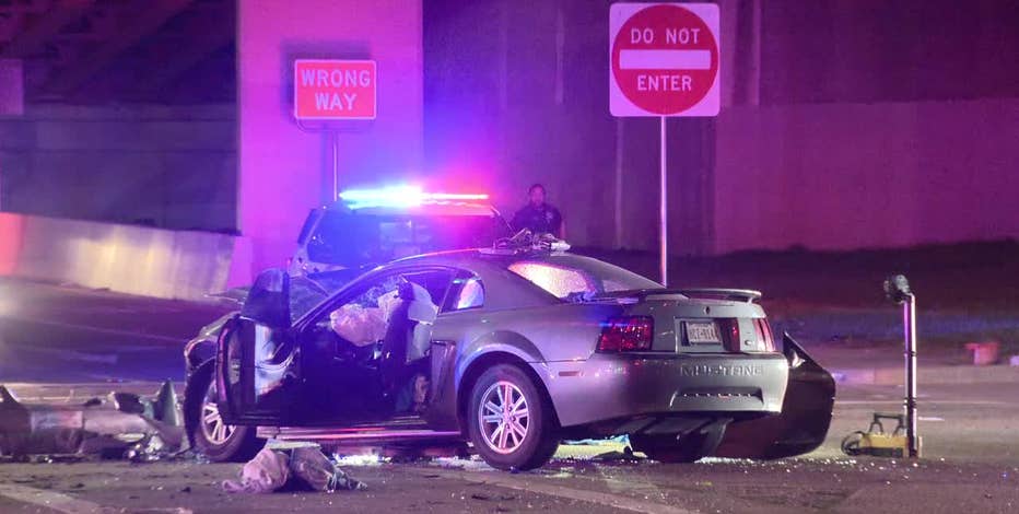 Police chase that started in Haltom City ends with crash in Dallas; at least 3 hospitalized