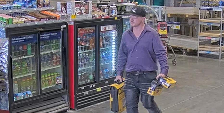 Trackdown: Help find suspect who stole power tools from Fort Worth store