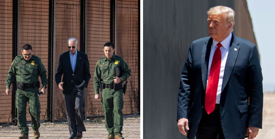 Biden, Trump visit southern border cities, highlighting immigration as key election issue