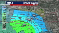 Dallas weather: Areas south, west of Metroplex could see storms