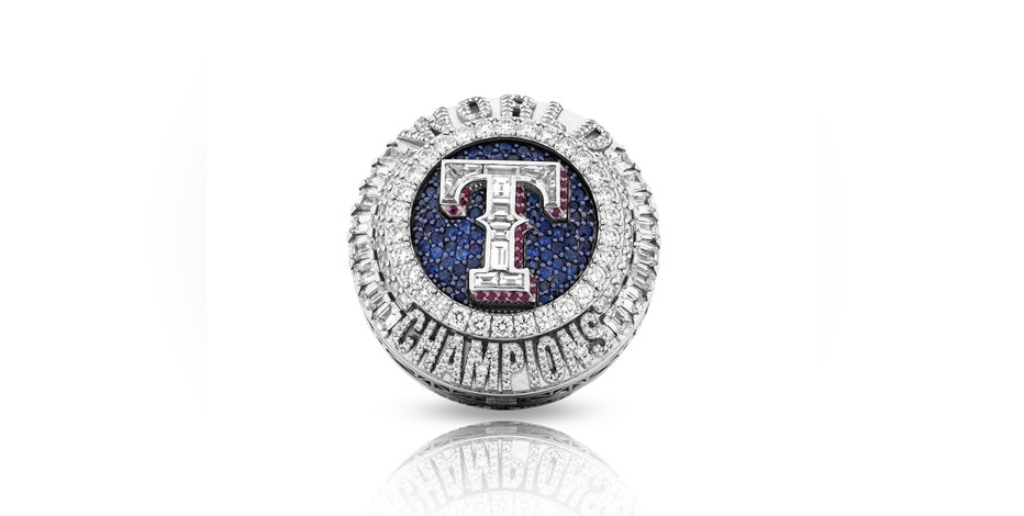 Texas Rangers unveil World Series Championship rings