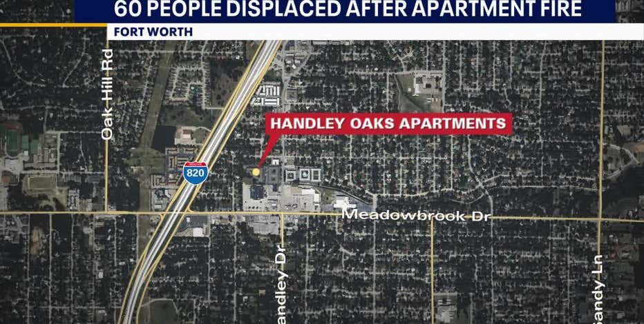 Fort Worth apartment fire sends 2 to the hospital