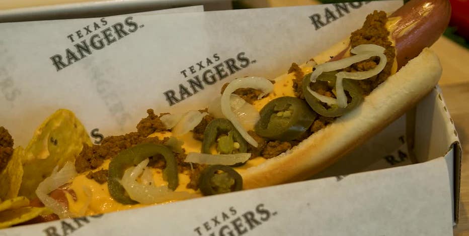 Texas Rangers unveil new concession food options for 2024 season