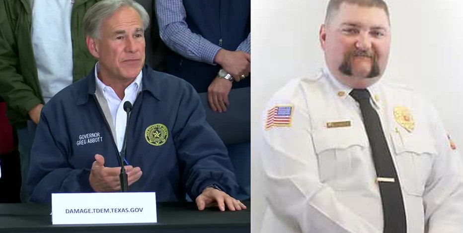 Texas wildfires: Gov. Abbott honors fire chief killed in Panhandle fire