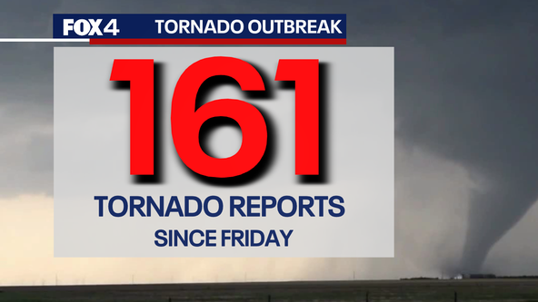 161 tornadoes reported in US since Friday