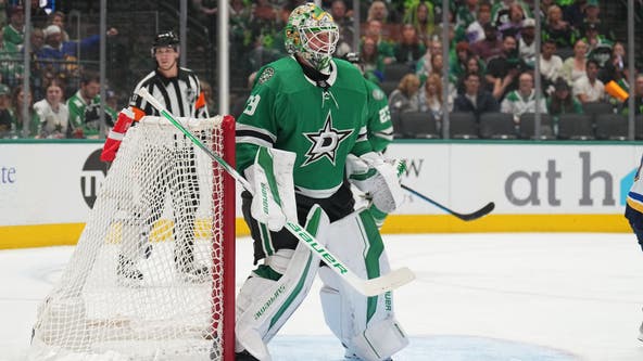 Stars beat Blues 2-1 in shootout after clinching No. 1 seed in Western Conference playoffs