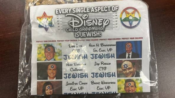 Antisemitic flyers and pellet bags found outside Johnson County homes