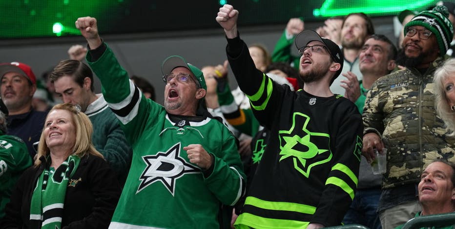 Game 1: Stars vs. Golden Knights at the AAC