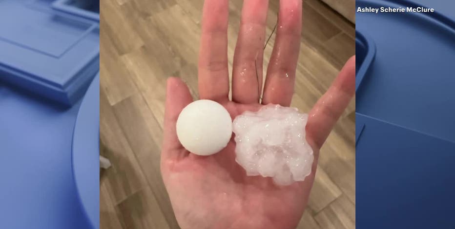 Monday’s storms brought hail, possible tornado to North Texas