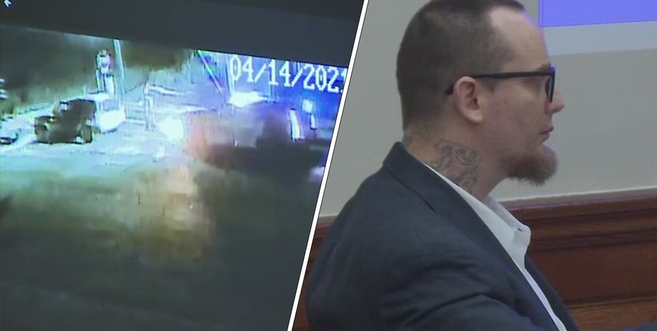 Surveillance video of Burleson police officer's shooting played in court