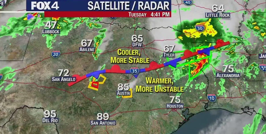 Dallas Weather: More storms expected Tuesday and Wednesday
