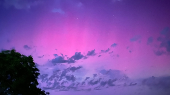 Northern lights visible across North Texas due to severe solar storm