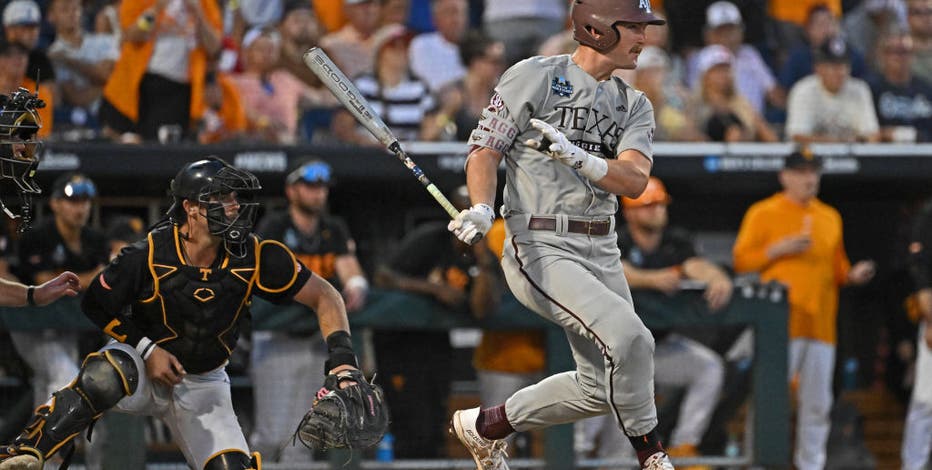 Tennessee earns first national title in baseball with 6-5 win over Texas A&amp;M