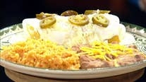 Sour cream enchilada recipe from Blue Goose Cantina