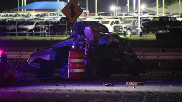 One dead, one in serious condition after crash on 820 South Freeway