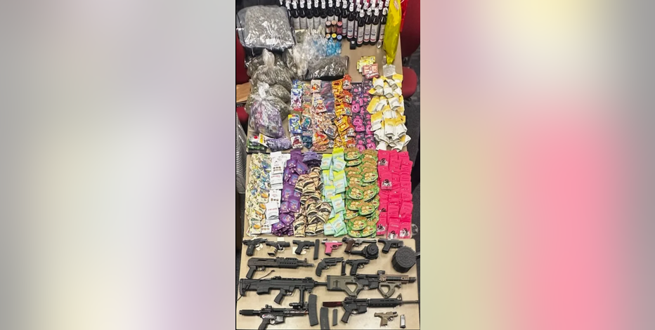 5 arrested in South Dallas: Stolen guns, weed, meth, cocaine, mushrooms confiscated