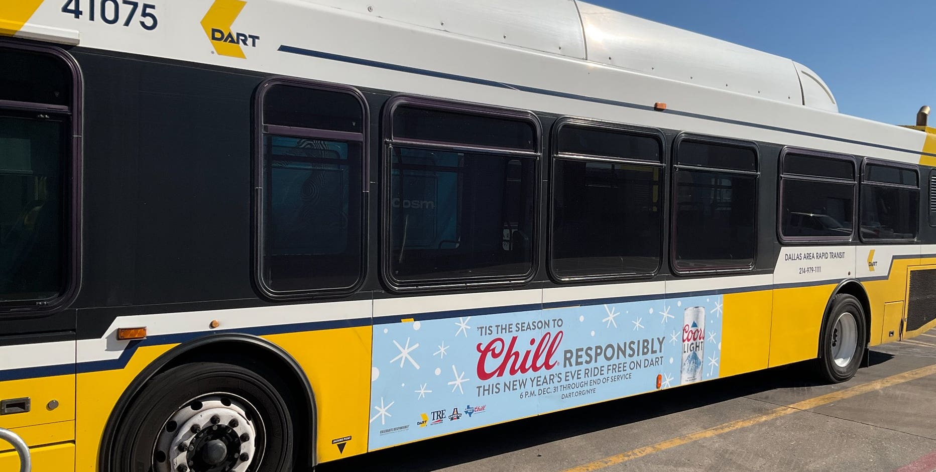 Free rides on New Year's Eve: DART, Molson Coors offer free NYE rides