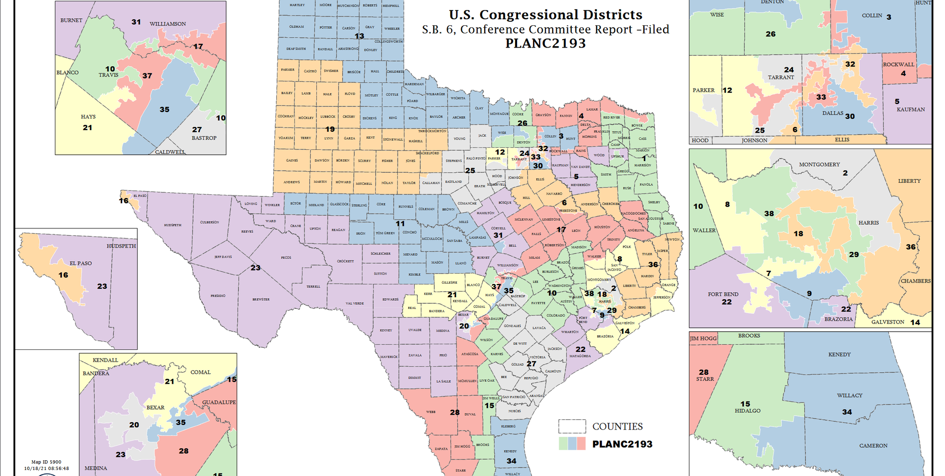 Proposed Texas redistricting map would drastically shift Democrat-held seats