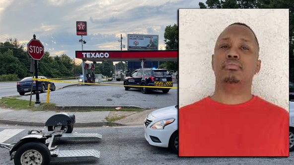 Man stabbed to death outside Atlanta gas station, witness shots possible suspect