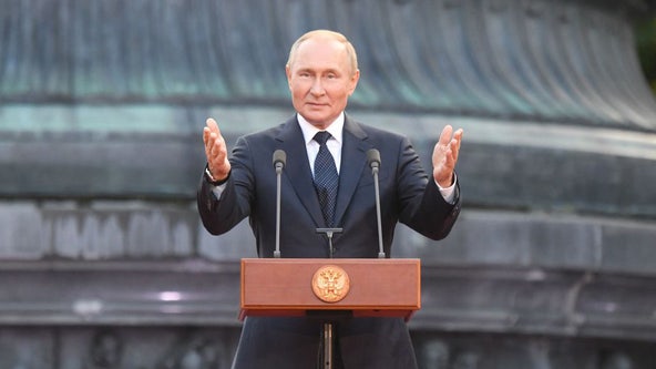 Putin signs treaties annexing Ukraine regions, defying international law