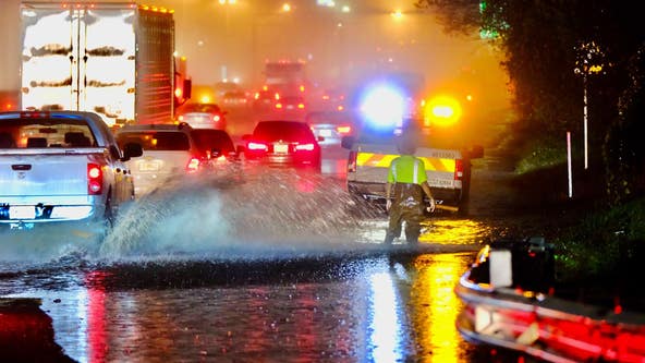 Severe storm causes interstate crashes, flooding across Georgia