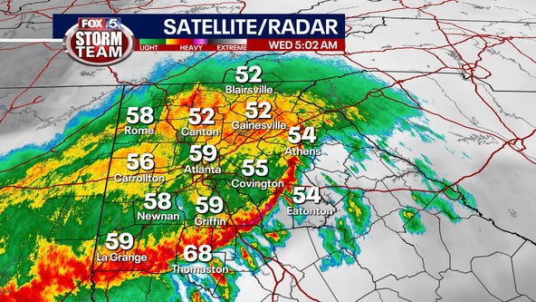 Storm causes power outages, headaches for commuters across Georgia